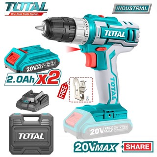 MÁY KHOAN VẶN VÍT DÙNG PIN TOTAL 20V TDLI20024