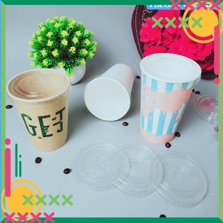 50 Chiếc nắp cốc giấy - nắp bằng