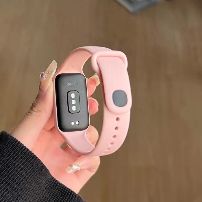 Dây Đeo Cổ Tay Chính Hãng 100% Màu Xanh Lá Huỳnh Quang Cho Xiaomi Redmi band2 2023 Redmi Band 2 Mới Xiaomi Mi Band 8 Active