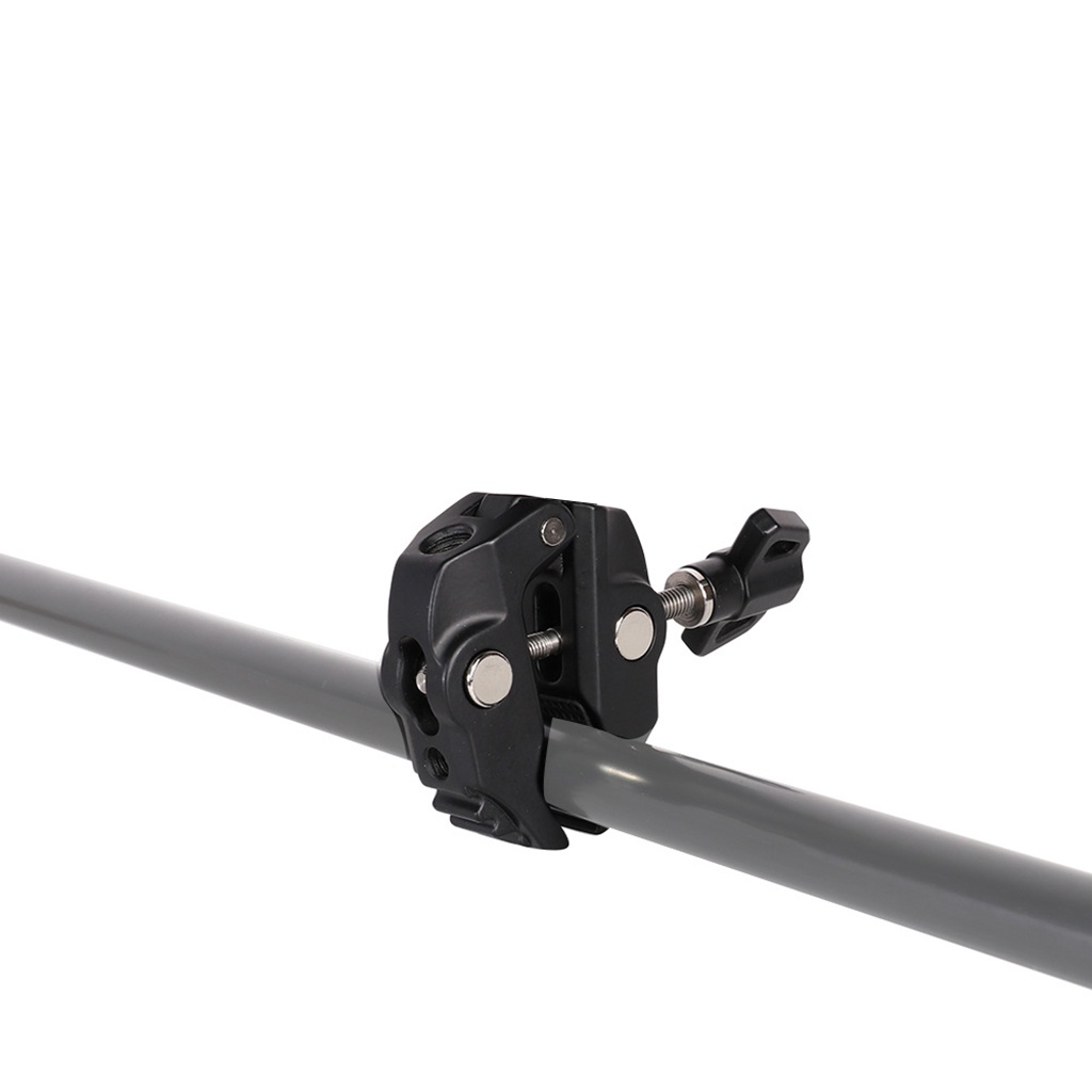 Giá Đỡ Camera Hành Trình GoPro DSLR Gắn Tay Lái Xe Đạp Đầu Bi 1 / 4 "Xoay 360 Độ