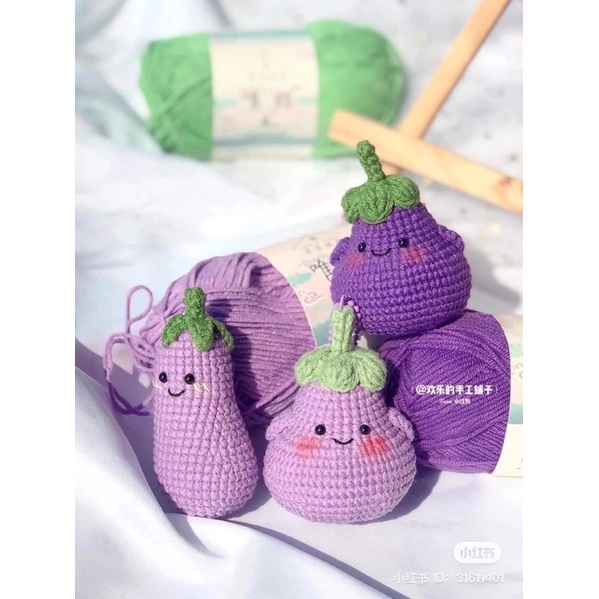 Quả cà tím HandMade cho bé