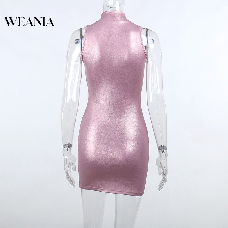 Đầm Dự Tiệc Ôm Dáng Thêu Chữ Lấp Lánh Thời Trang Mùa Hè Cho Nữ