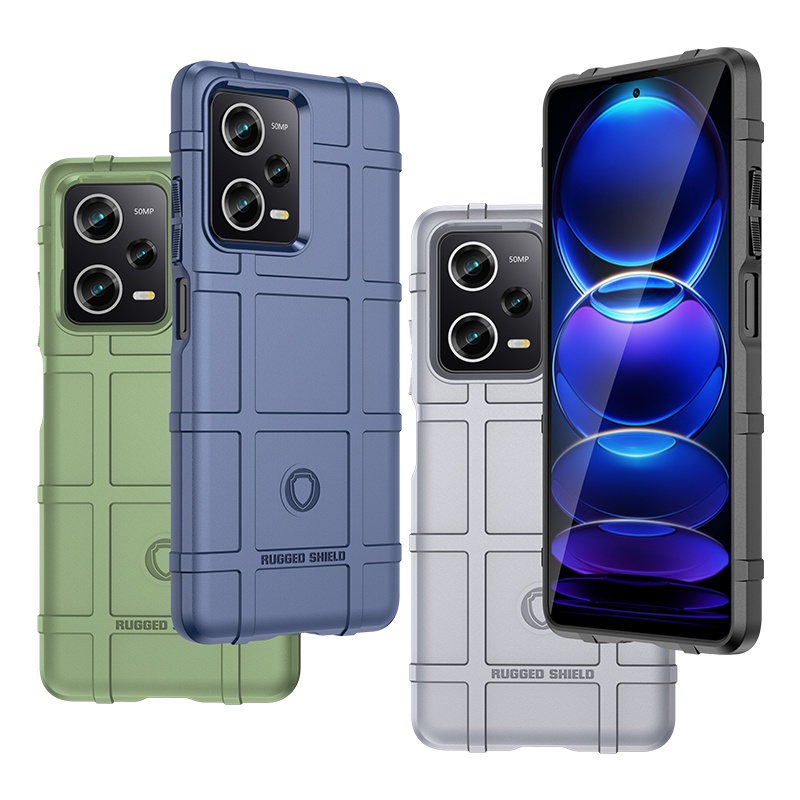 Dành cho Xiaomi Poco X5 / X5 Pro Full Cover Hybrid Rugged Shield Vỏ giáp chống sốc