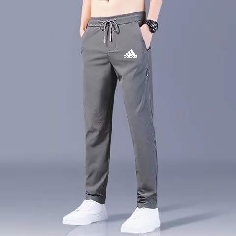 Quần Dài Thể Thao Dáng Ôm Thoáng Khí Thời Trang Mùa Hè Phong Cách Hàn Quốc Cho Nam Size M-5XL