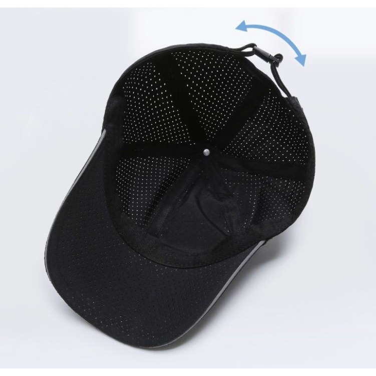 Mũ Lưỡi Trai Chống Nắng Phối Lưới Thoáng Khí Nhanh Khô Thời Trang Unisex