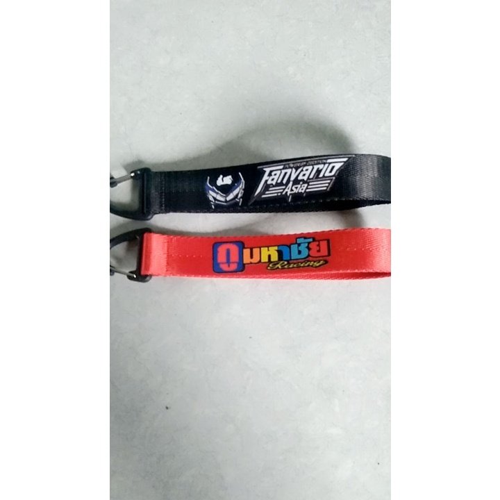 Móc Khóa Dây Bố In Decal Đầu Nhựa Nhiều Mẫu, Siêu Bền, Siêu Đẹp