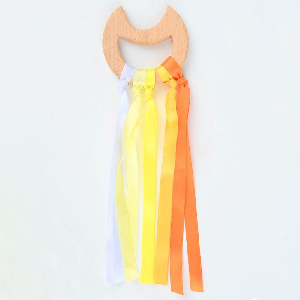 Đồ Chơi Nhận Biết Màu Sắc Theo Phương Pháp Montessori Không Độc Hại Kèm Dây Ruy Băng Cầu Vồng