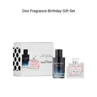 Set nước hoa mini Dior Miss Dior 5ml + Sauvage 10ml