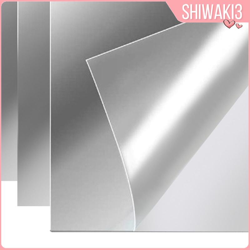 Bộ 4 Miếng Gương Dán Tường Trang Trí Phòng Tắm