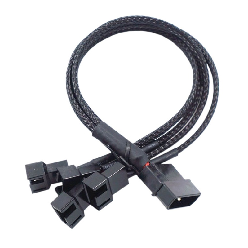 Bộ Chia Nguồn Máy Tính 4 Pin IDE Molex Sang 4 Cổng 3Pin / 4Pin