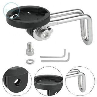 Giá đỡ đồng hồ tốc độ garmin gắn ghi đông xe đạp màu đen + bạc
