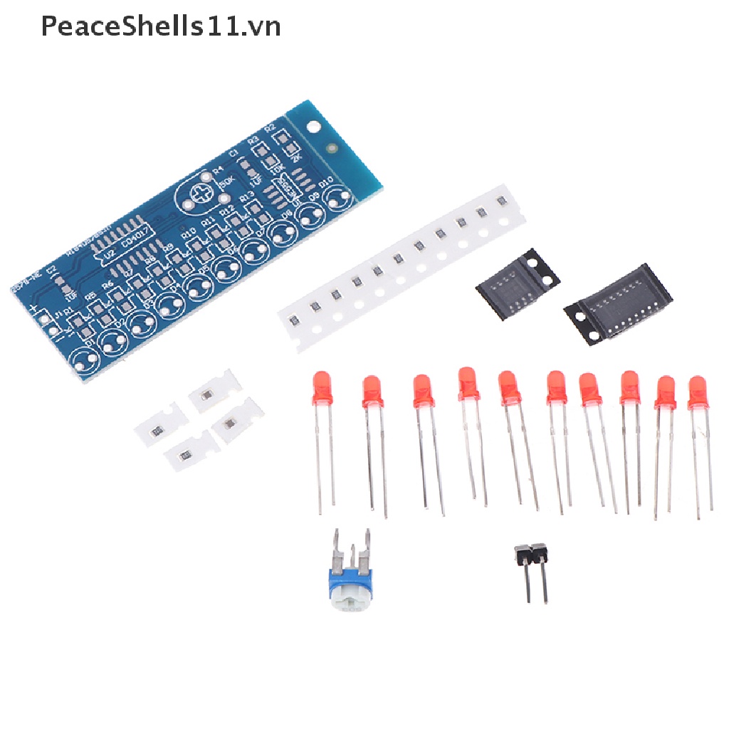 Mô Đun Đèn LED NE555 + CD4017 Chaser Tự Lắp Ráp Chuyên Dụng