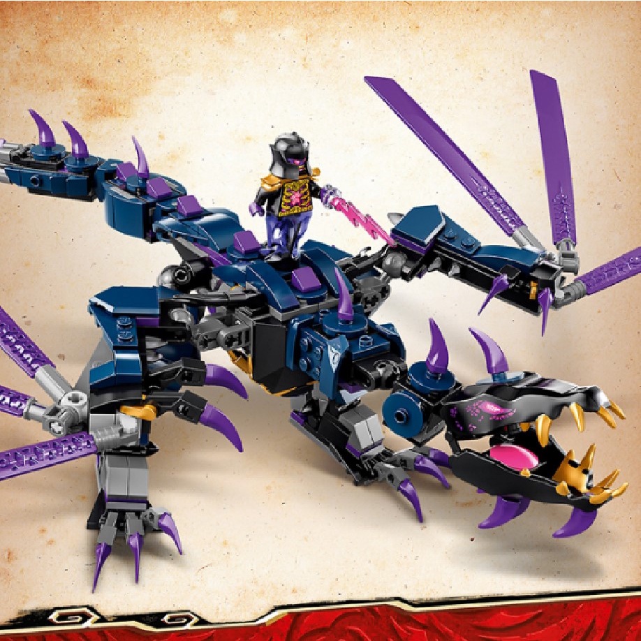 Đồ chơi lắp ráp n.injago rồng đen của chúa tể giúp bé rèn luyện đam mê sáng tạo thông minh 11657 B.ELA-LARI