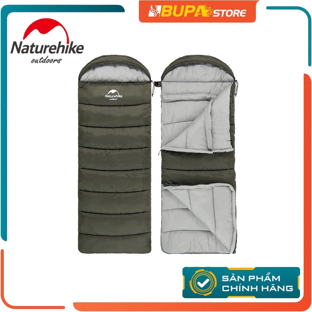 Túi ngủ NatureHike siêu nhẹ, có mũ trùm đầu NH20MSD07