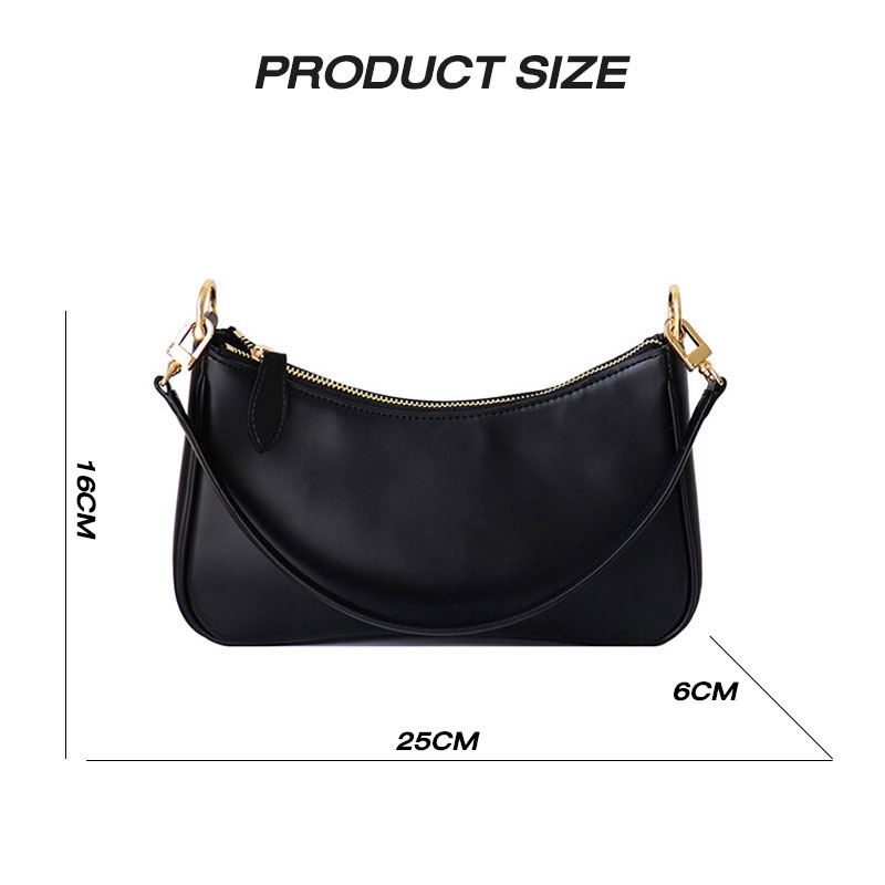 Mischa Túi Xách Da PU Màu Trơn Phong Cách retro Thời Trang Cho Nữ