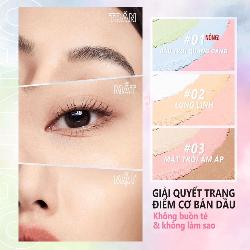 Phấn Phủ Dạng Bột O.TWO.O Kiểm Soát Dầu Lâu Phai 60g