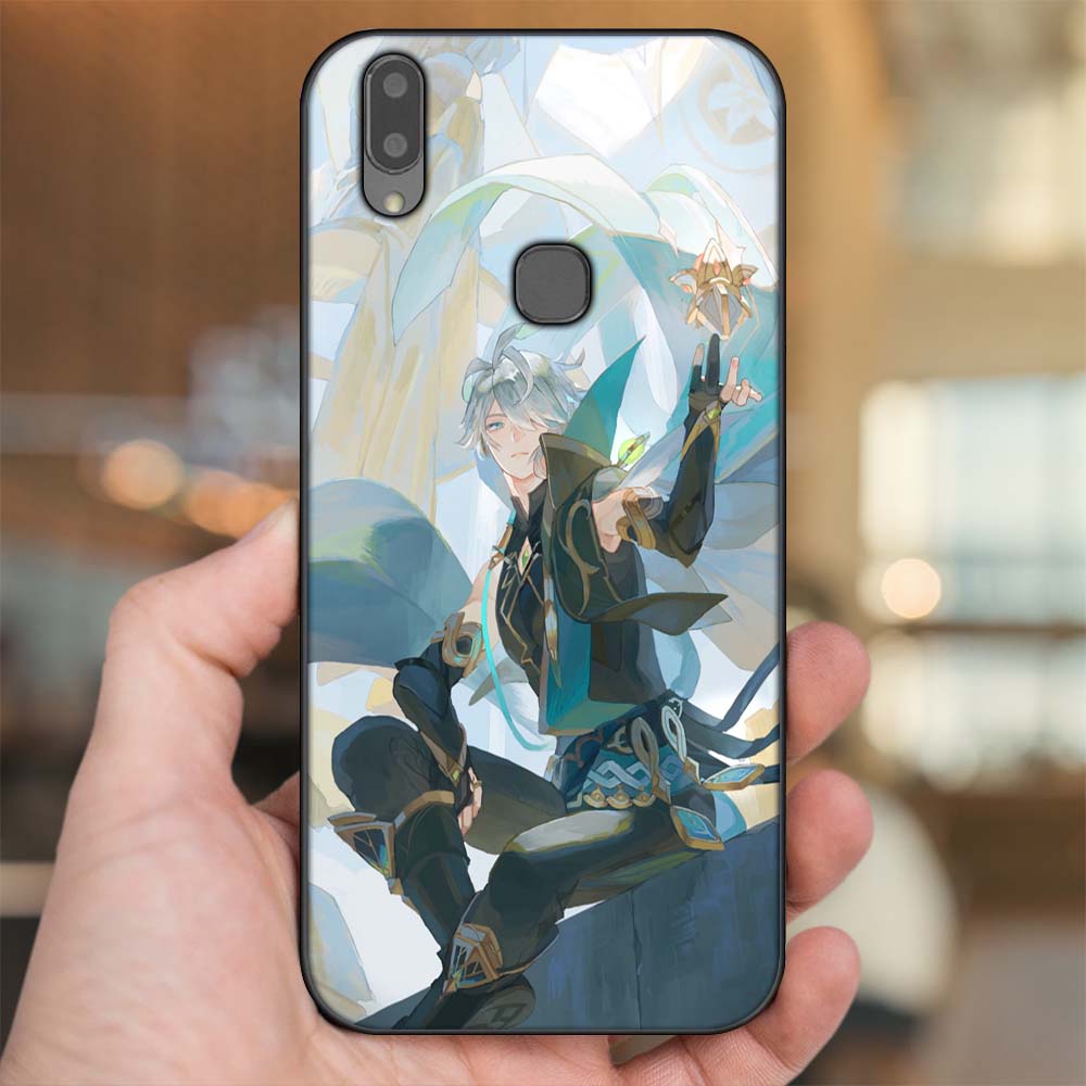 Ốp lưng Vivo V9, Y85, V11i viền đen in hình Alhaitham Genshin Impact