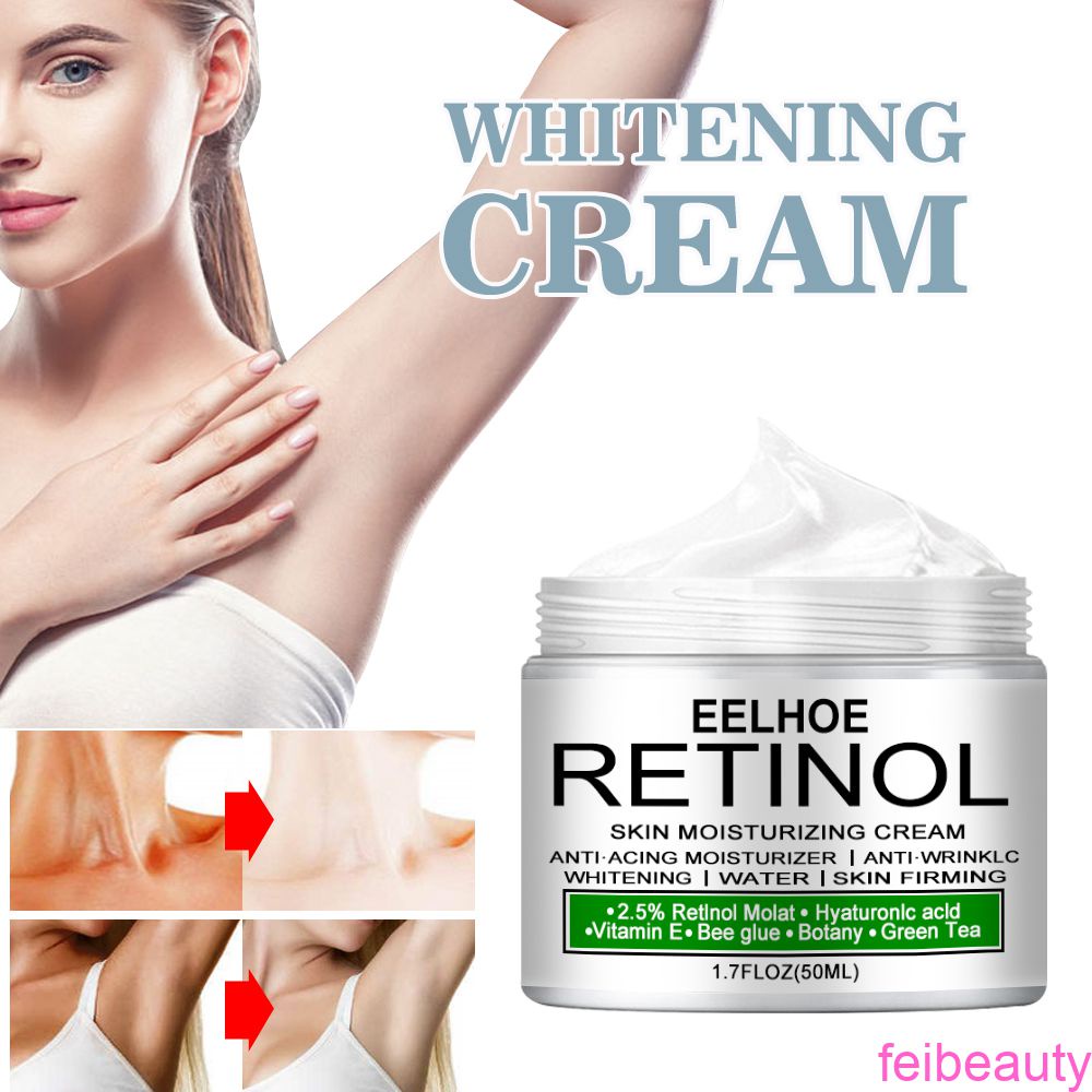 Kem EELHOE 10/20/30/50G Kem Làm Sáng Cơ Thể Tẩy Trắng Kem Nách Nách Chăm Sóc Da Vùng Kín Đầu Gối Chân [Thanh Toán Khi Nhận Hàng]
