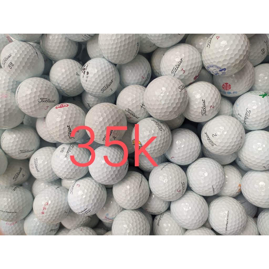Bóng Golf Titleist Pro V1/ Pro V1x cũ 10k/15k/20k/25k/30k/35k tùy theo độ mới