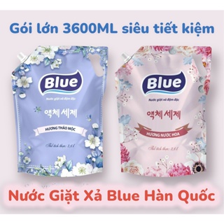 Nước Giặt Blue Hương Thảo Mộc Chính Hãng 3600ML Siêu Tiết Kiệm