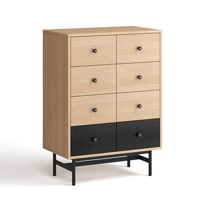 CHOCO, Tủ lưu trữ, Tủ đựng đồ DRA_323, 70x40x98cm, tủ gỗ Scandi Home