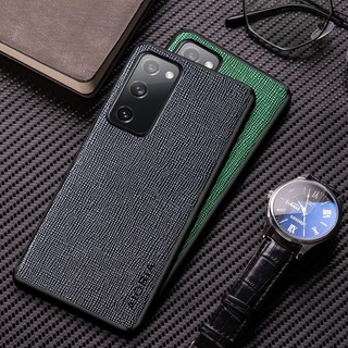 Ốp lưng cho samsung galaxy s20 fe plus ultra 5g họa tiết chữ thập pu da mềm tpu&amp;pc cứng funda cho vỏ samsung s20 fe