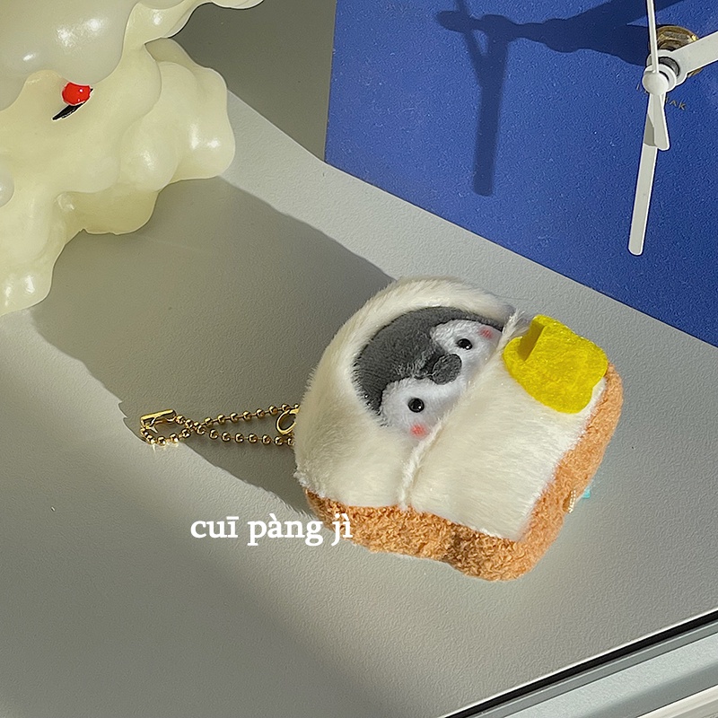 Thú Nhồi Bông Hình Chim Cánh Cụt Nhỏ Dễ Thương