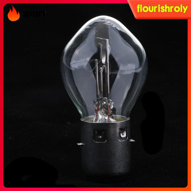 Bóng Đèn Pha Halogen BA20D S2 35W 12V Ánh Sáng Trắng Dành Cho Xe Hơi Xe Máy