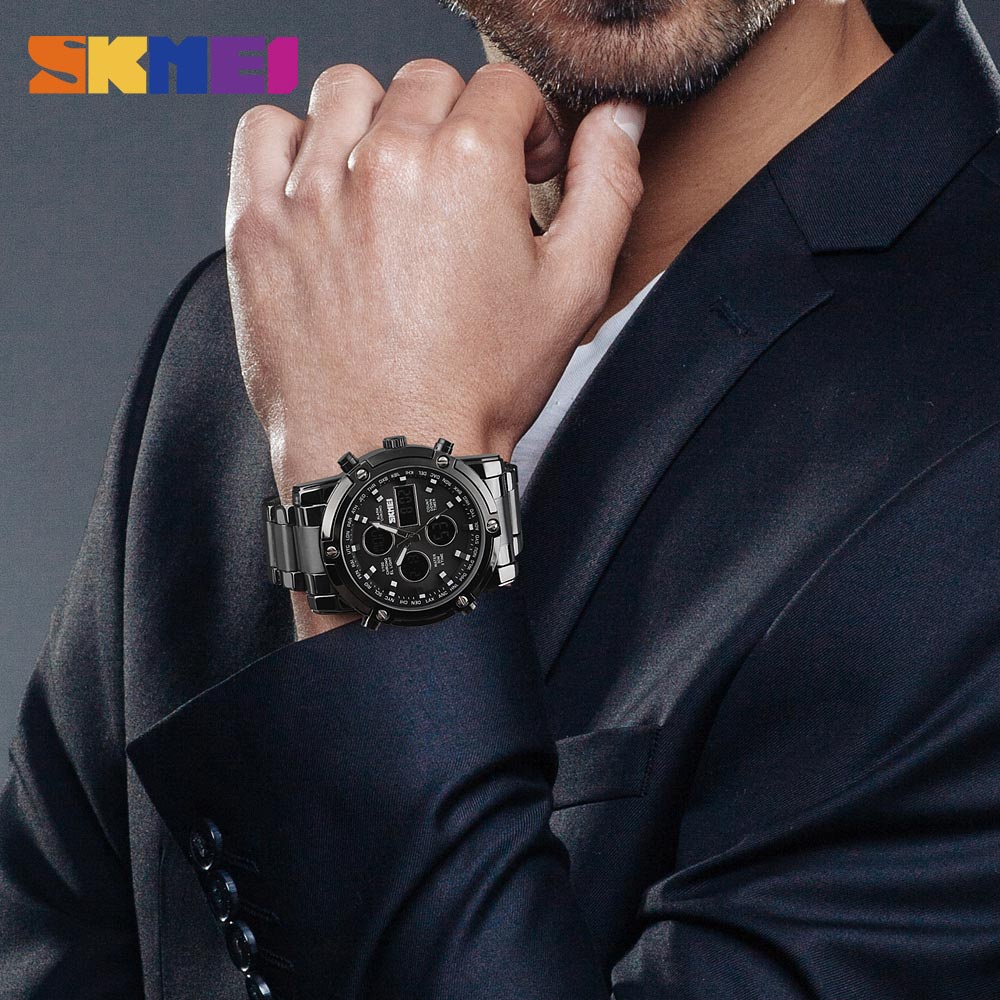 Đồng Hồ Đeo Tay Điện Tử SKMEI 1389 Đa Năng Thời Trang Cho Nam