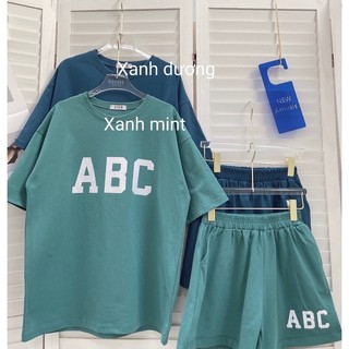 [ Rẻ vô địch ] Set bộ đùi chất cotton thấm hút mồ hôi - ABC