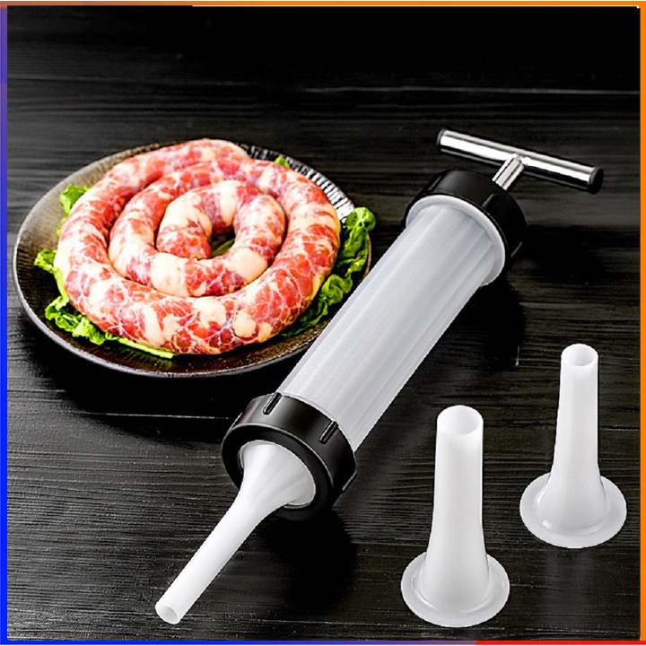 PN008 BỘ DỤNG CỤ NHỒI XÚC XÍCH, LẠP XƯỞNG SIÊU NHANH( TẶNG KÈM 3 ĐẦU NHỒI)