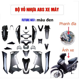 Dàn áo  Loại Phanh Đĩa cho xe FUTURE NEO màu ĐEN [TẶNG TEM & ỐC]