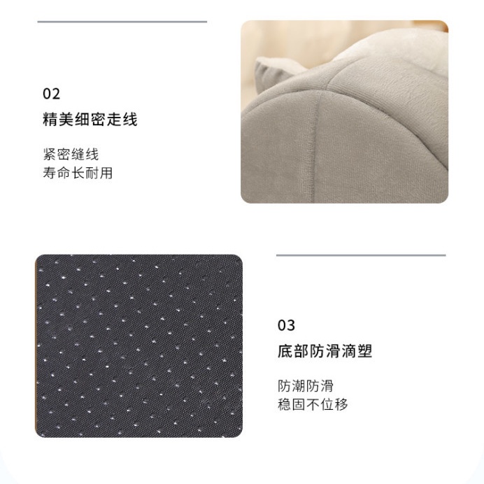 Giường Ngủ Bán Nguyệt Có Thể Tháo Rời Và Giặt Sạch Dành Cho Mèo Cưng