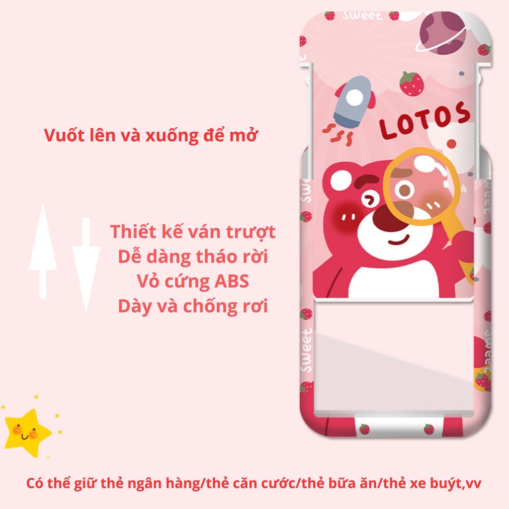 Dây đeo thẻ học sinh, bảng tên dành cho sinh viên nhiều mẫu hoạt hình hoạ tiết dễ thương cute- Hally shop