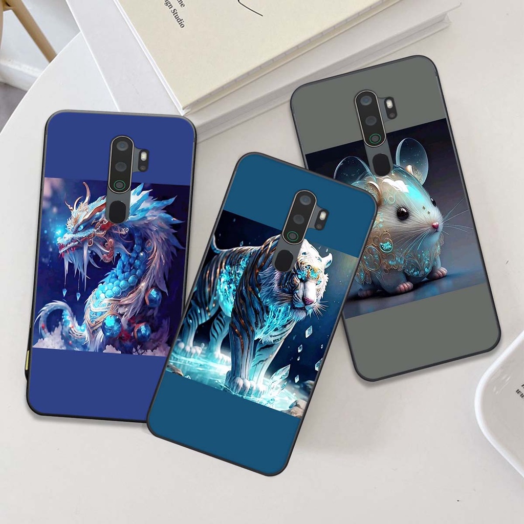 Ốp Oppo A5 2020 / A9 2020 bộ hình 12 con giáp sang trọng