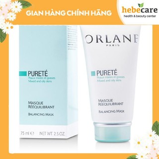 Sữa rửa mặt cân bằng lượng nhờn Orlane Gel Purete Purifying Balancing Gel