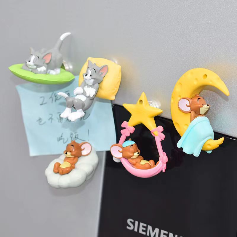Nam Châm Dán Tủ Lạnh Hình Tom Và Jerry Xinh Xắn