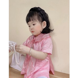 Bộ bà ba mẫu mới 2023 bé gái