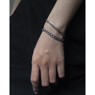 dây xích mài góc cạnh titan / chain ver2 5mm/7mm bracelet