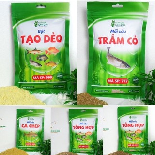 Mồi câu con cáo bột tạo dẻo , trắm cỏ , tổng hợp , cá chép - mồi câu cá phú thành