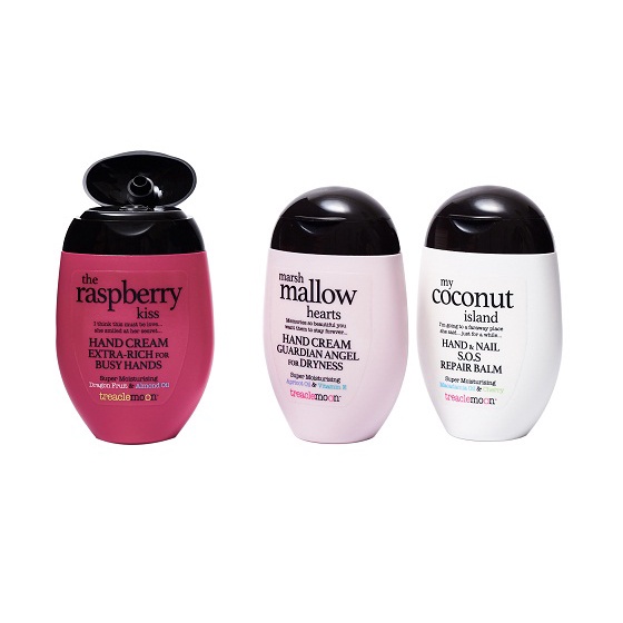 Kem Dưỡng Da Tay Treaclemoon Vị Mâm Xôi 75ML Tặng Gel Khô