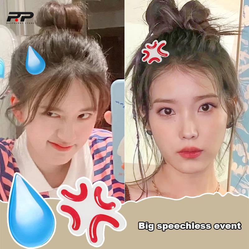 Kẹp Tóc Dễ Thương Emoji Hoạt Hình Phụ Kiện Thời Trang Cho Nữ