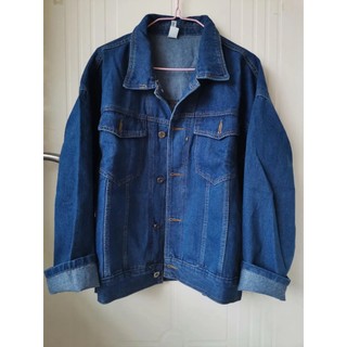 [ORDER] Áo khoác jeans xanh đậm