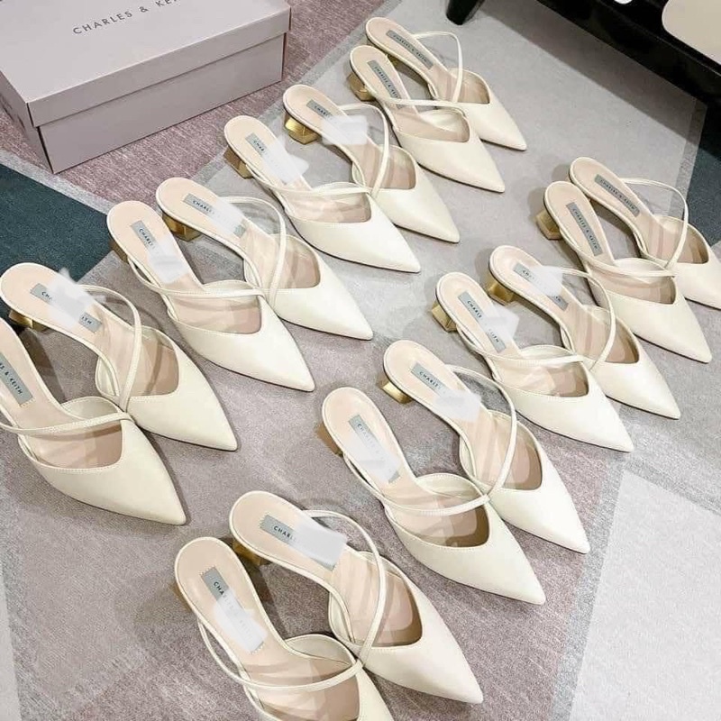 MÃ 8860GIẦY SỤC QUAI CHÉO GÓT QUẢ CẦU FULL BOX