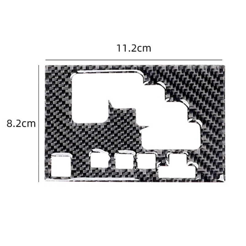 Viền Dán Trang Trí Bảng Điều Khiển Cần Gạt Số Bằng Sợi Carbon Cho Xe Hơi Toyota 4Runner 2010-2021