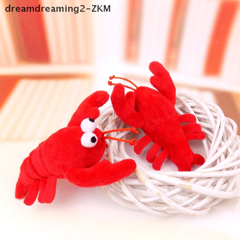 [Dreaming] Móc Khóa Hình Cua Nhồi Bông Bằng PP Cotton Hoạt Hình Vui Nhộn [zkm]