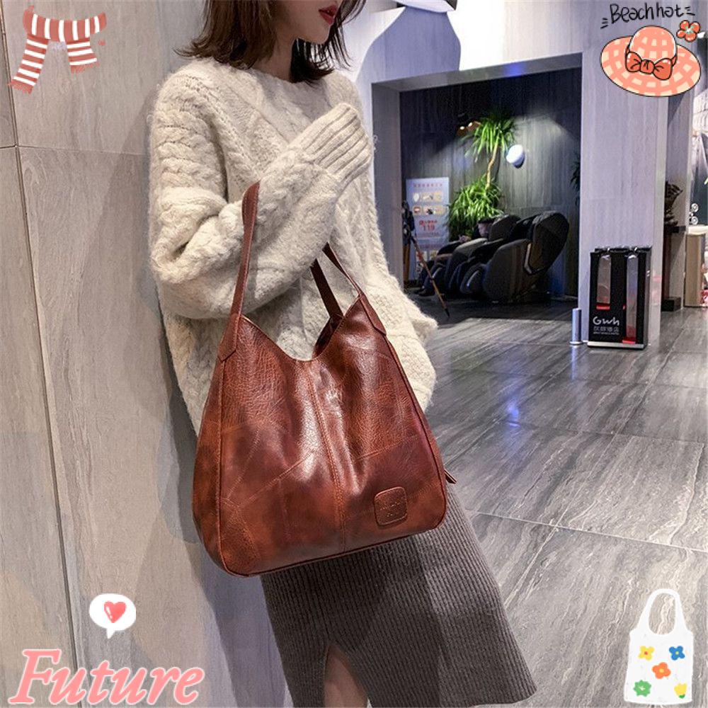 Túi Xách Sức Chứa Lớn Cao Cấp Thời Trang Theo Phong Cách Vintage