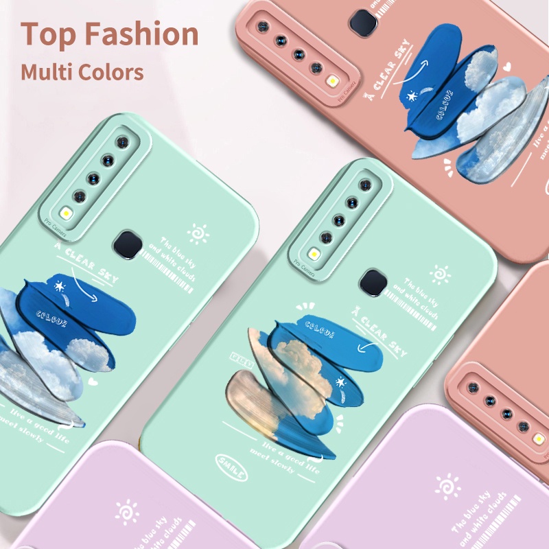 Ốp Điện Thoại Silicone Mềm Chống Sốc Hình Mắt Thiên Thần Cho Samsung Galaxy A9 2018