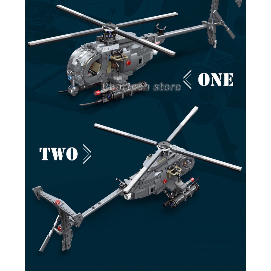 Mô Hình Máy Bay Trực Thăng Quân Đội WW2