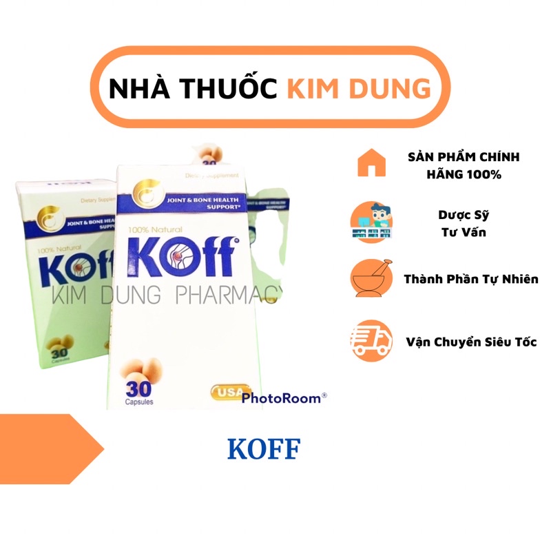 KOFF H/30v  Vững Sụn Khớp - Chắc Khỏe Xương